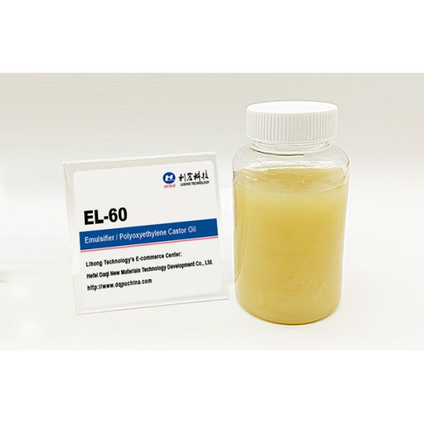 Emulsifier EL-60 Cremophor EL-80 Hydrogenated Castor Oil EL-90