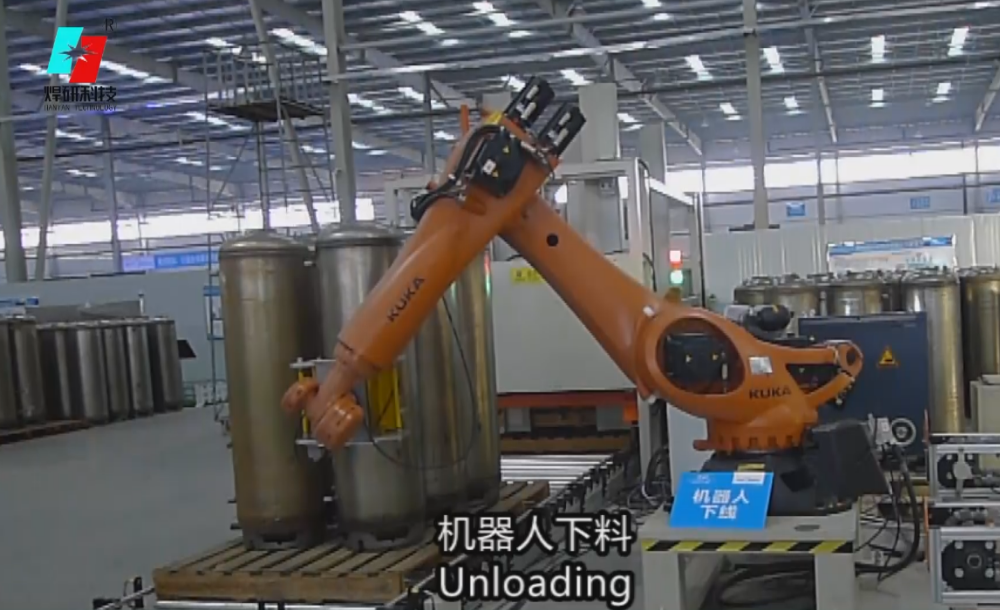 380V Solar Water Heater Tank Welding Equipment For Manufacturing Plant