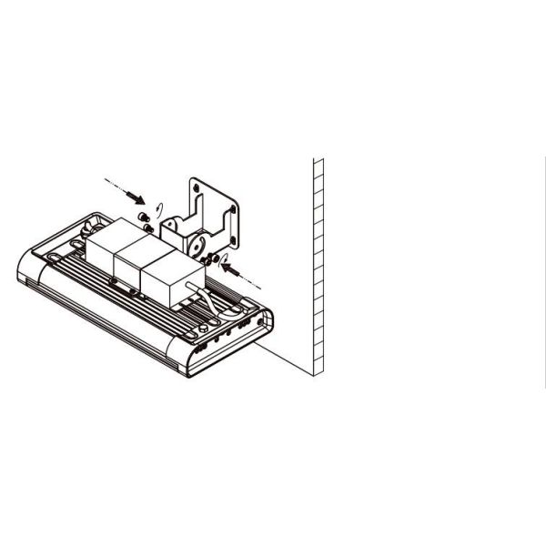 30-240W IP66 Explosion Proof High Bay Light Fixture