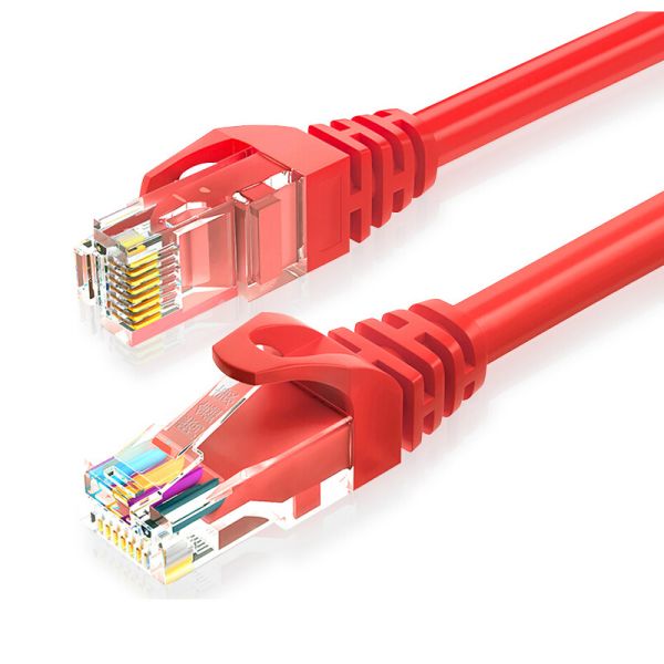 RJ45 1m Cat5e Cable , Cat5e Ethernet Patch Cable For LAN Network System