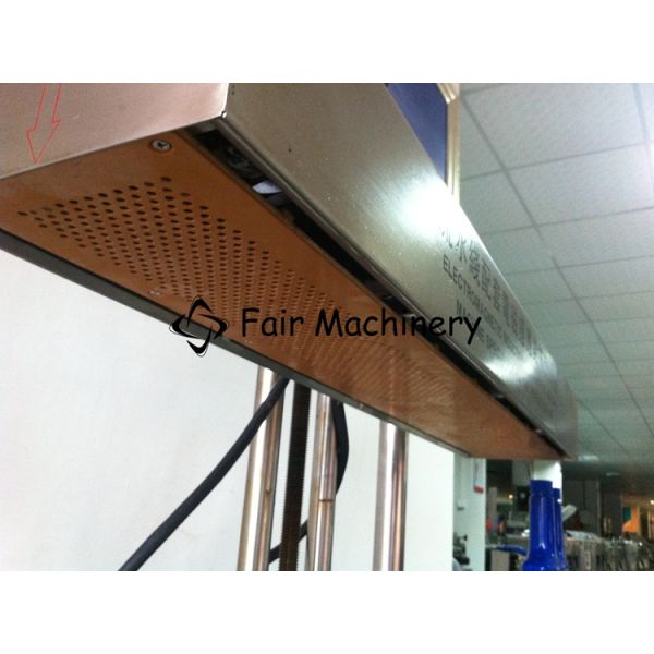 2.9KW 50HZ PET Bottle Capping Machine , 50BPM Aluminum Foil Induction Sealing Machine