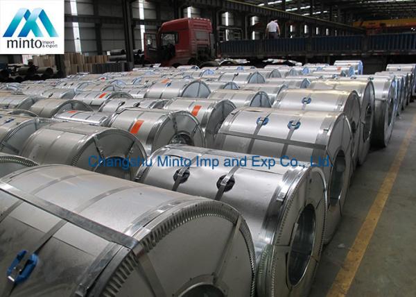 Quality Roofing Sheet Hot Dipped Galvanized Steel Coil ASTM A755M 600mm - 500mm Width for sale