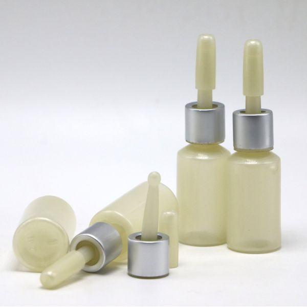Base Material PET 8ml Dropper Bottle with Customized Dropper Cap and Frosted Finish