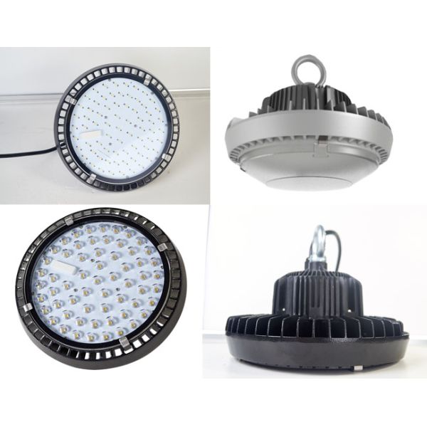 80W UFO High Bay Light with Sling chain, rings bracket