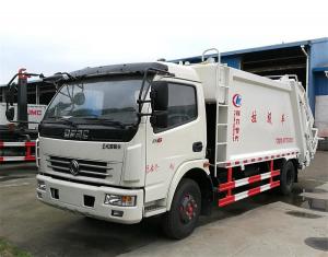 Buy cheap High Compacting Ratio Waste Management Garbage Truck 5 Ton Loading Capacity product