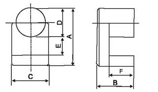 Strong MnZn URS Ferrite Core , Magnetic Core Material High Saturation Magnetic Flux Density