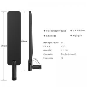 China 2.4G 5G Flat 5DBI Wifi External Antenna for WiFi 2.4G 5.8G Frequency and VSWR 1.5 Max on sale