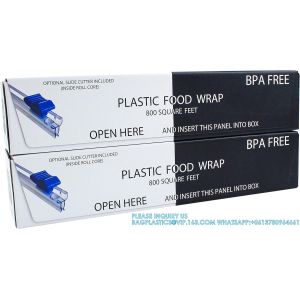 Biodegradable Food Wrap- 1600 SQ. FT. Recyclable, Sustainable Optional Slide