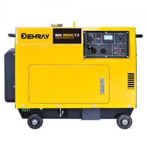 Buy cheap ISO 9001 8KW 950×530×740mm Silent Gasoline Generator product