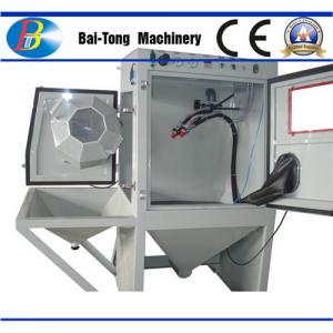 Buy cheap Surface Cleaning Automatic Sandblasting Machine Semi Auto Roller Basket Type product