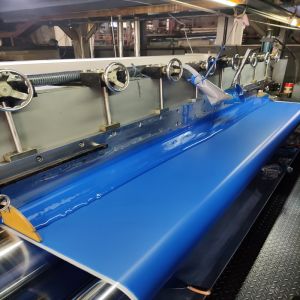 Buy cheap Waterproof 1000D 600gsm Woven PVC Coated Tarp product