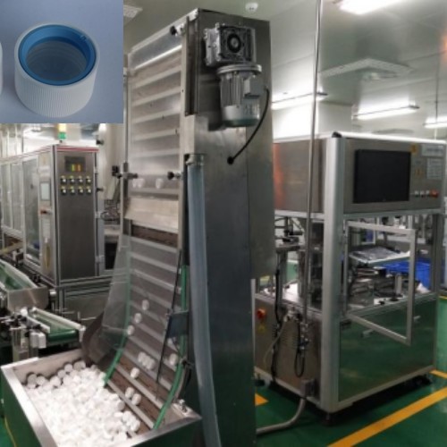 Buy cheap Customized CRC Cap Children Resistant Cap Assembly Machine AC380V product