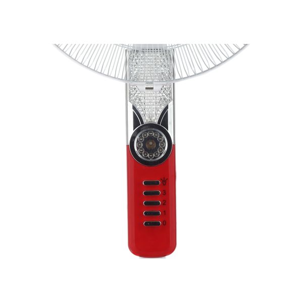 Three Adjust Speed Rechargeable Solar Fan With Solar Panel