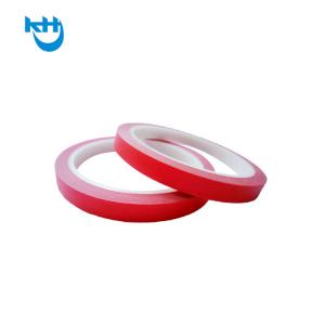 Buy cheap Pet Red Crepe Paper Tape High Temperature Thermal Spray Masking Tape product