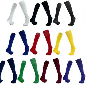 China Knee High Soccer Grip Socks Quick Dry Long Football Socks on sale