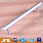CNC aluminium anodized profile/anodizing aluminium drawerhandle with screw holes