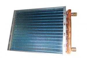 Buy cheap Aluminium Fin Heat Exchanger , 16x20 Water To Air Heat Exchanger Copper Tube product
