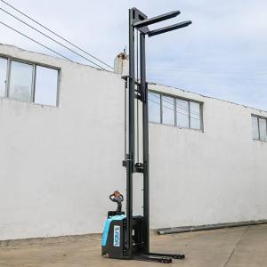China Powered  Walkie Stacker Pallet Jack Truck 3000 lbs  Capacity Stand on on sale