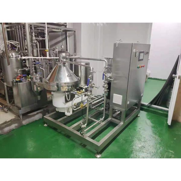 Self Cleaning Beer Yeast Disc Stack Centrifuges Separator For Clarification