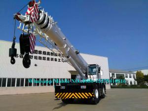 Buy cheap Heavy Duty 80 Tonne Mobile Crane Truck RT80 With CAT Engine Automatic Gear Box product