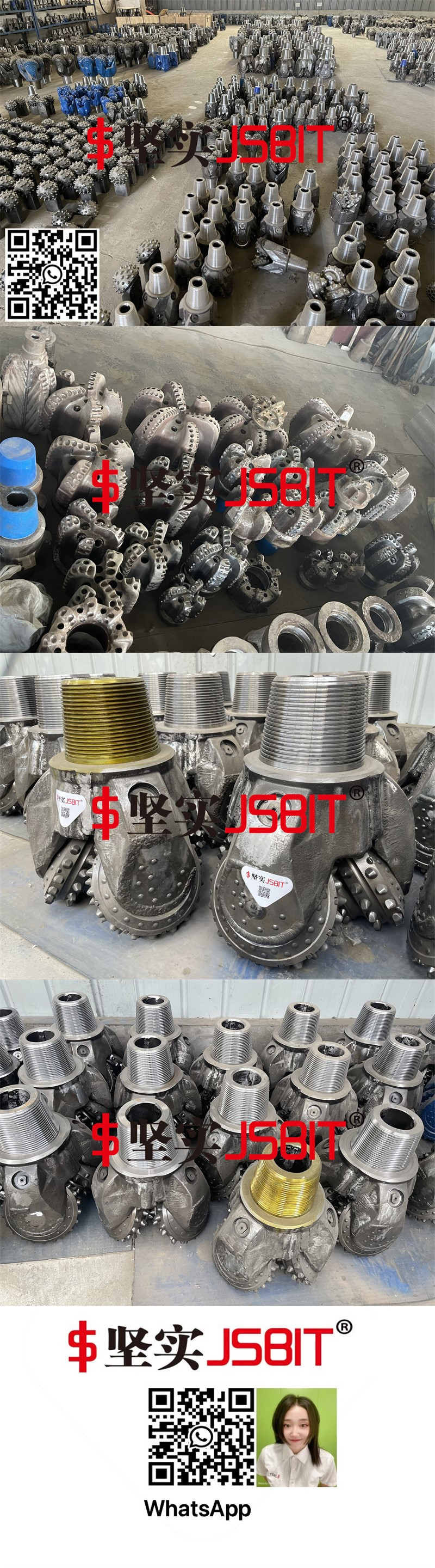 High Quality IADC537 10 5/8inch Tci Tricone Rock Drill Bit
