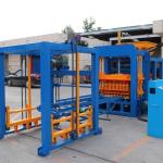 Halstec12-15 Automatic Cement Block Making Machine ISO9001 56.2KW