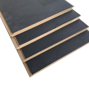 Embossed Patterns customized Acoustic Moistureproof 1mm IXPE foam pad backing