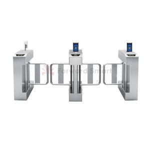 Buy cheap Indoor Outdoor Entrance Barrier SS304 Swing Turnstile Gate product