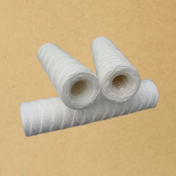 PP Cotton Filter Safety Precision Filter With Framework PP Cotton Winding Filter