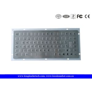 86 Flush Keys compact metal computer keyboard 12 Function Keys