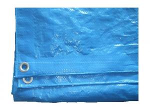 Buy cheap Anti UV Multiple Use Tarpaulin Sheet Durable Blue Laminated Woven Fabric product