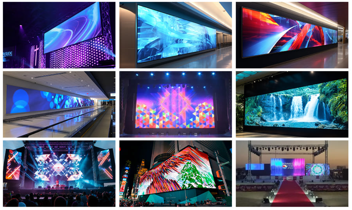 P4.8 LED Display Application Example
