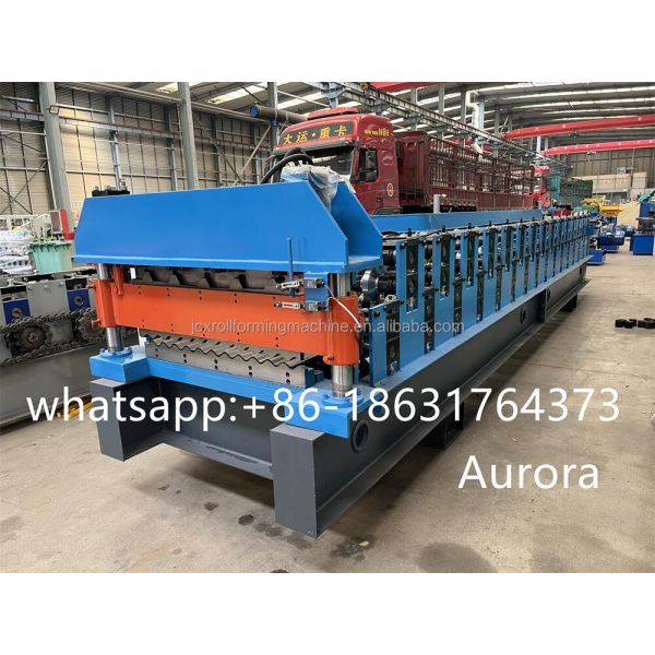 New Double Layer Trapezoidal And Corrugated Profile Steel Roofing Sheet Roll Forming Machine Roof Tile Making Machine