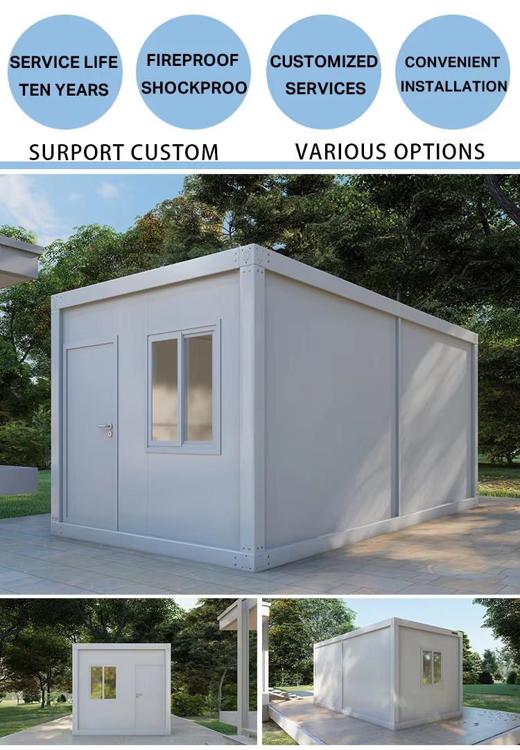 Wind Seismic Resistance Prefab Container House Apartment Modular Homes