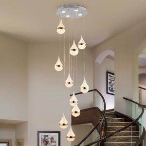 Buy cheap Home Decoration Crystal Chandelier Lights For Lobby Hallway Stairs Villa Project product