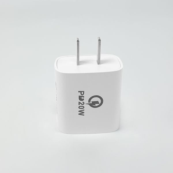 5V 3A GaN Fast Charging Iphone Charger 20W Max Output Safety