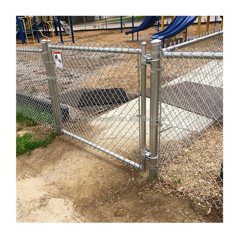 25*25mm 50*50mm 60*60mm 80*80mm PVC Coated Chain Link Fence Mesh for Garden Protection