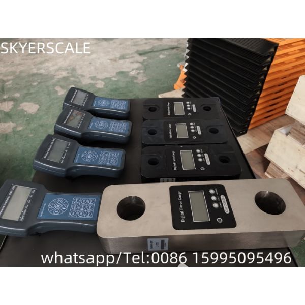 50 Ton Force Test Wireless Load Cell Tension Links Dynamometer
