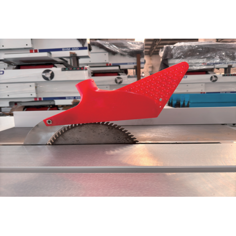 BHM-45S High Precision Sliding Table Saw Offering Versatile Cutting Options and Performance for Various Wood Materials