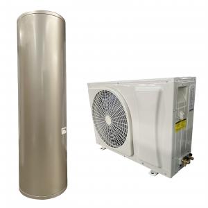 Buy cheap High COP Split Heat Pump Water Heater High Efficient R410a Temp Up To 55℃ product