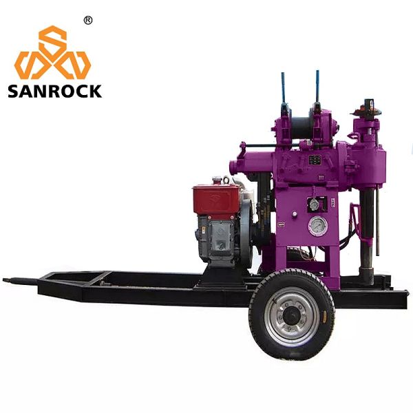 Diamond Core Drill Rig High Quality Mobile Drilling Rig Rock Core Drilling Machine