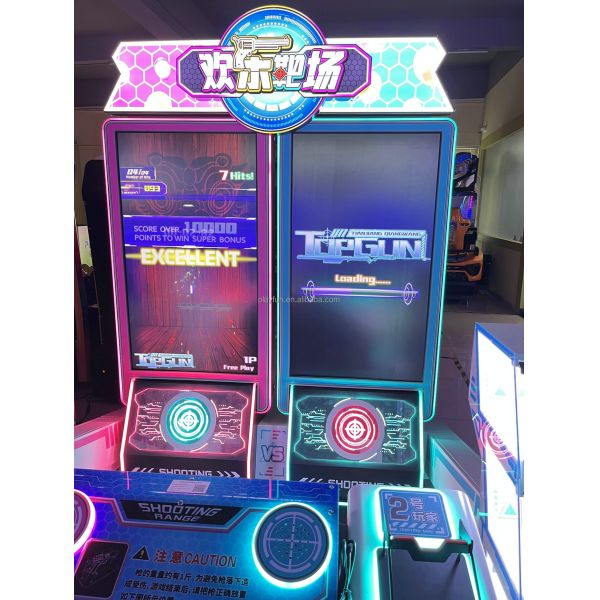 2 Players Gun Shooting Game Shooting Simulator Machine Arcade Video Game Machine