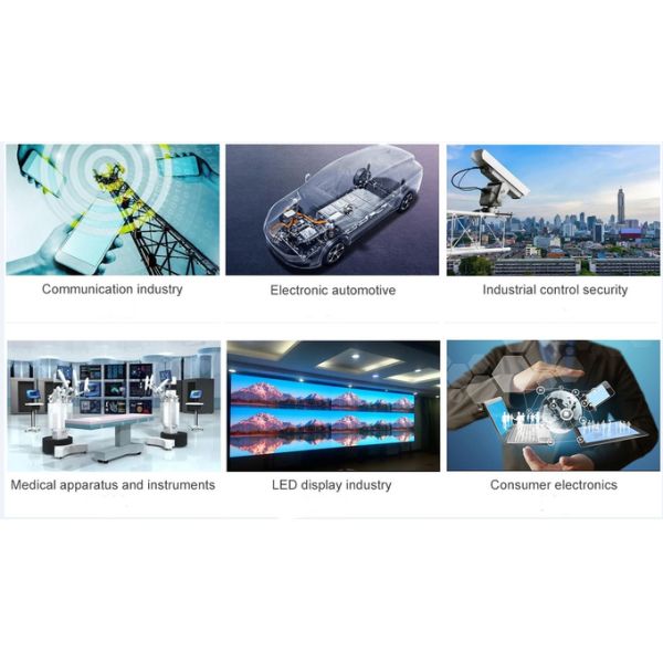 New Energy PCBA Turnkey PCB Assembly with 1-Year Warranty and 0.1mm Hole Min. for High Precision Circuit Boards