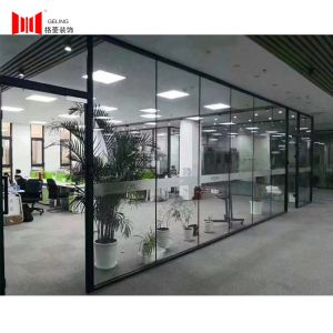 Buy cheap 40mm Black Aluminum Office Partition Wall product