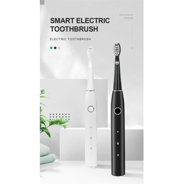 Slim Portable Sonic Automatic Toothbrush 500mAh Wear Resistant