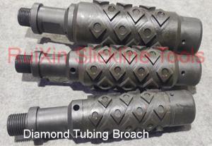Buy cheap Remove Scale Diamond Tubing Broach Gauge Cutter Slickline product