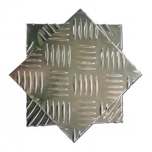 Buy cheap 1060 H14 Checkered Aluminum Diamond Plate Ribbed Sheet For Boat product