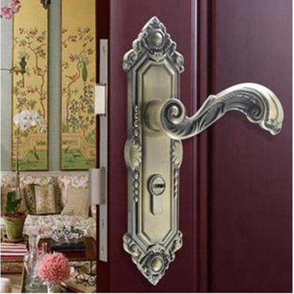 SS Panel Backset Security Mortise Door Lock NP Finish