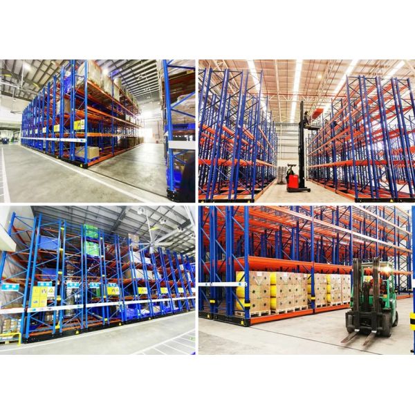 C12: Automatic Heavy Duty Electric Mobile Pallet Storage Racking System