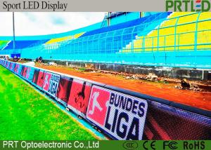 China Stadium Perimeter Electronic Football Scoreboard LED Screen P10 With Long Lifespan on sale